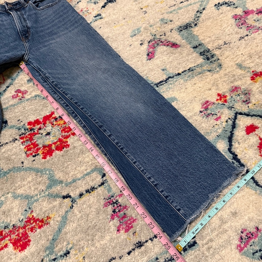 A&F the crop wide leg ultra high rise jeans - Picture 6 of 6